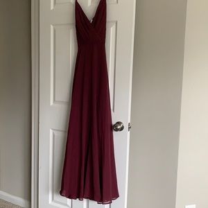 David’s Bridal, Wine color, size 10
